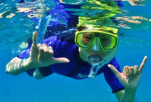 snorkeler